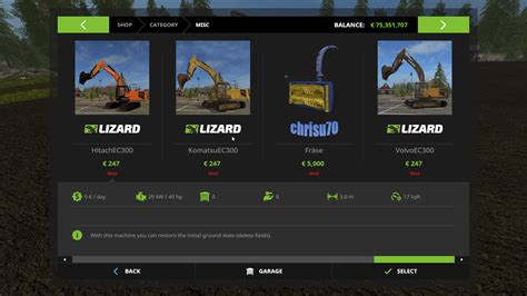 fs 17 compact excavator mod|EC300 Excavator MULTI Brand Pack FS17 .